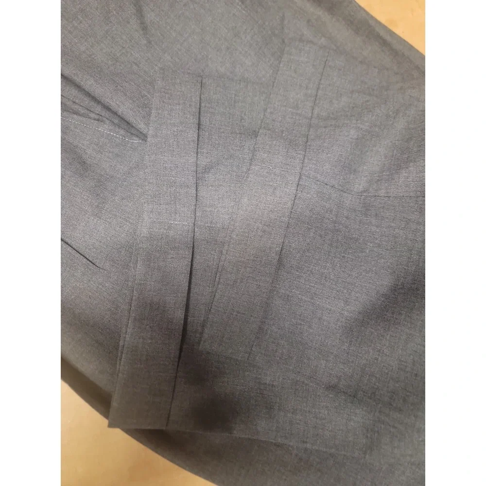 Dormel Vitale Barberis Super 120s Mens Gray Italy Suit 41 Blazer & Pants Nice!